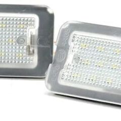 LED License Plate Lights compatible with Fiat 500 2007-2015