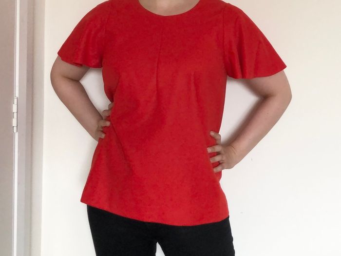 COS wool and cashmere blouse