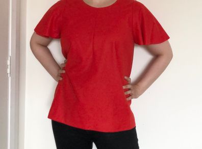 COS wool and cashmere blouse