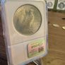 1923 Usa Peace Dollar Ngc Ms64 Image 2