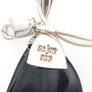 925 Sterling Silver & Black Onyx Sajen Designer Necklace And Earrings Set Image 5