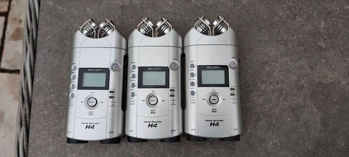 3 X Zoom Handy Recorders H4 50 euro each