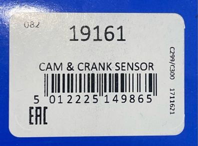 Crankshaft Sensor Intermotor 19161 RPM