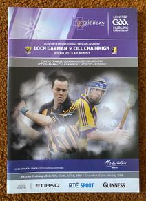 2008 Kilkenny v Wexford - GAA Leinster Senior Hurling Final Programme