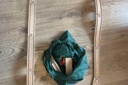 Wooden Train set with small magnetic train