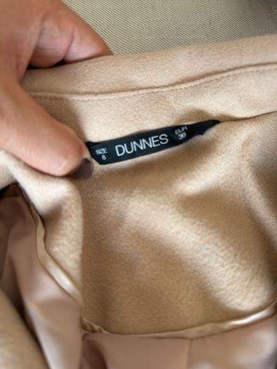 Dunnes coat size 8 eur 36