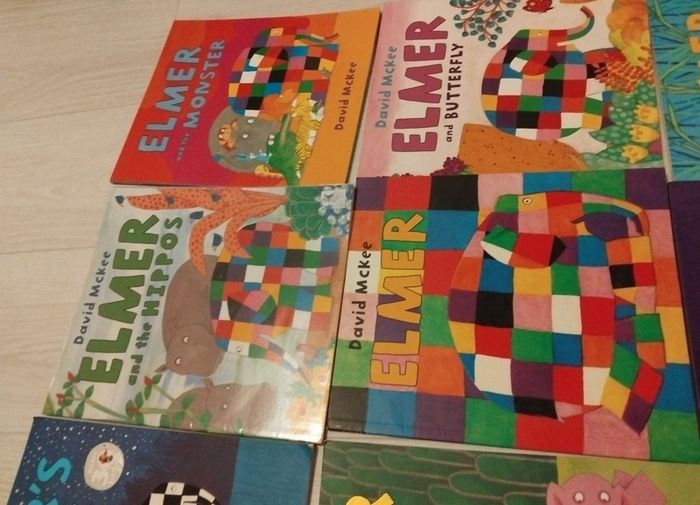 9 Elmer books