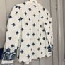 Monsoon embroidered floral blouse in organic cotton (unworn). Image 2