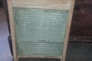 Vintage Glass Washboard