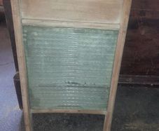 Vintage Glass Washboard