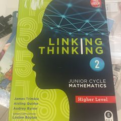 Linking Thinking 2 Junior Cycle Maths book