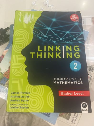 Linking Thinking 2 Junior Cycle Maths book