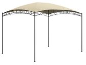 Gazebo 3x4x2.65 m Cream 180 g/m2