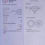 14k Gold ring with 2.22 ct Lab-Grown Diamond, 2.02ct main lab-diamond cerified by IGI and Laser inscripted Image 8