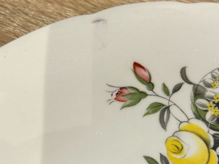 Vintage 1970s Bone China Tea Sets - Floral Pattern with Gold Trim