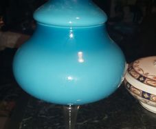 Empoli venetian Murano candy dish 1950s