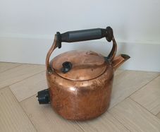 Vintage copper kettle