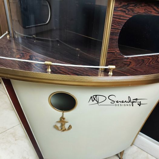 Vintage Boat Bar / Drinks Cabinet