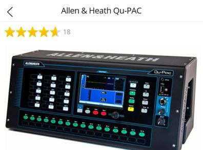Allen & Heath Qu Pac