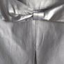 silver grey silver halter dress size xs-s Image 2