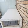 white adjustable desk Image 2