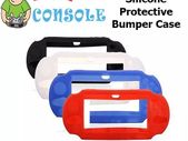 PS Vita 2000 Protective Silicone Rubber Gel Soft Case Console Cover Blue Black
