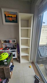 White shelf