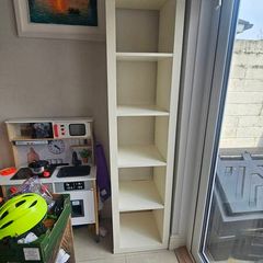 White shelf