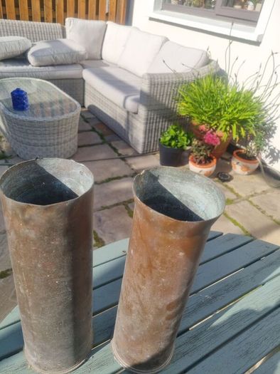 95mm two artillery shell case