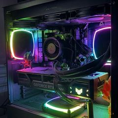 High-End TUF Gaming PC- RTX 5070 Ti OC Edition / Ryzen 7 9800X3D + AOC 27" Gaming Monitor
