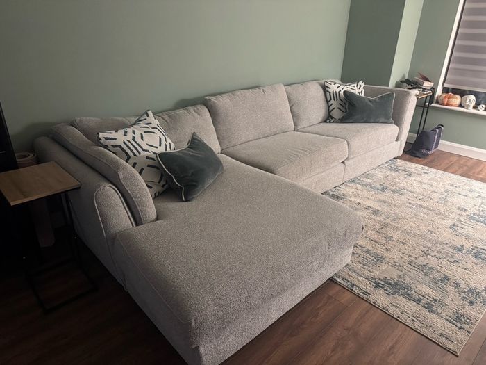 L left hand side DFS large sofa