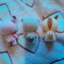 Small little furry animal toys x3 Image 5