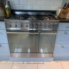 Smeg Symphony 100 cm dual-fuel range cooker with oven
