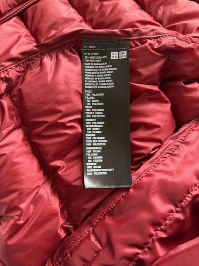 Uniqlo 100% down gilet ladies Size M