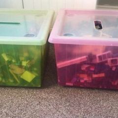 Two boxes of lego