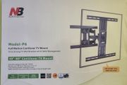 TV Mount Bracket Tilt Swivel Full Motion Feature Wall 40-80"
