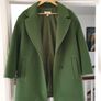 Marks & Spencer Green Coat Size Uk 16 Image 5