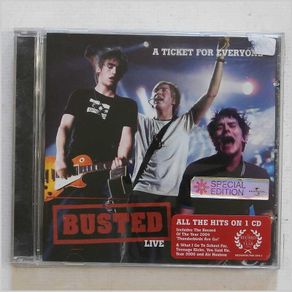Busted. Live. A Ticket for Everyone. CD. Free Postage!