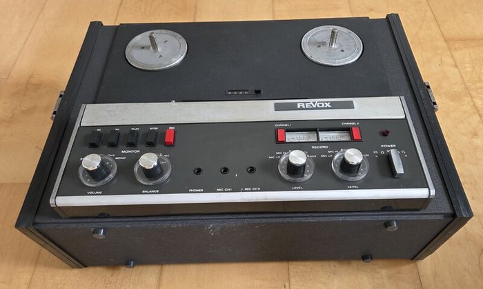 ReVox A77 Mk1 "Suitcase" Tape Recorder 2 track