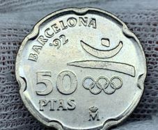 Spain 1992 Barcelona 50 Pesetas