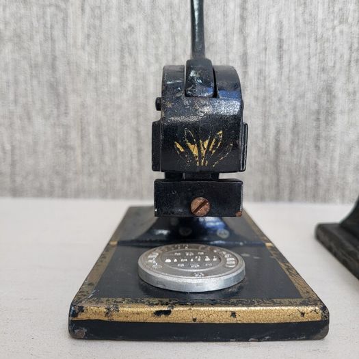 Vintage hand press Embossers