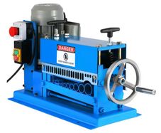 New  220v  Scrap Cable Stripping Machine 1mm-40mm, 10 Blades Wire Stripper Recycling Copper Cable Strippers