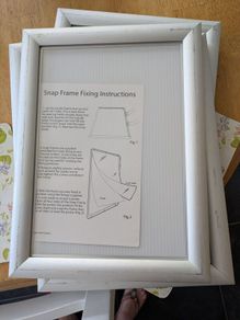 A4 snap frames