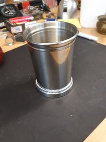 Goblet white metal