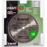 Trend CSB/CC18448T CraftPro Saw Blade Crosscut 184mm x 16mm x 48T Image 2