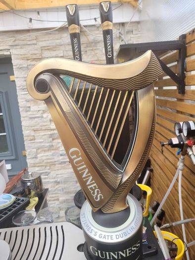 Guinness taps double tap 500 single tap 250 Heineken tap 150