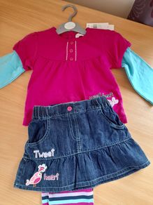 Baby girl's outfit,new, age 12-18 months