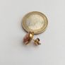 Vintage 18ct Yellow Gold Cameo Stud Earrings Image 5