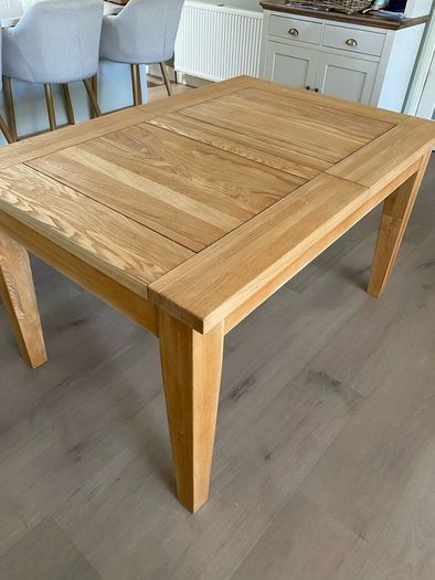 Solid Oak Extending Dining Table Fully Refinished