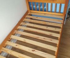 Pine single bed frame